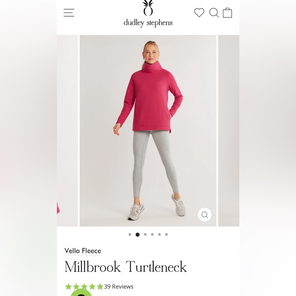 Dudley Stephens Millbrook Pink medium NWT